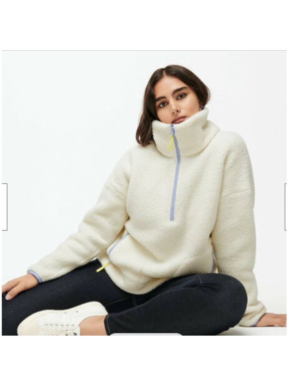 J. Crew Polartec Vintage Sherpa Fleece